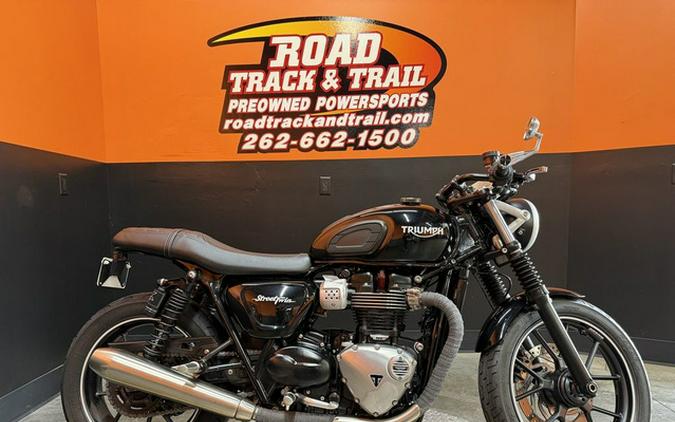 2017 Triumph Street Twin Jet Black