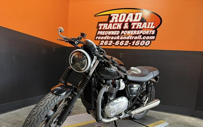 2017 Triumph Street Twin Jet Black