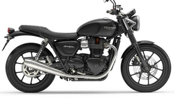 2017 Triumph Street Twin Jet Black