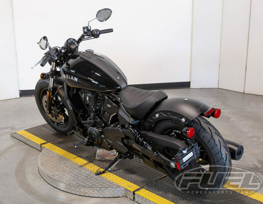 2026 Indian Scout Sixty Bobber Black Metallic