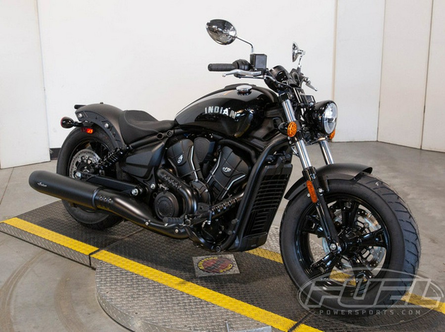 2026 Indian Scout Sixty Bobber Black Metallic