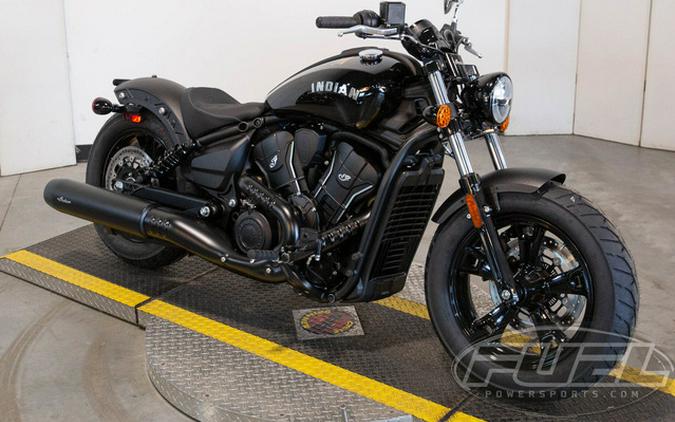 2026 Indian Scout Sixty Bobber Black Metallic