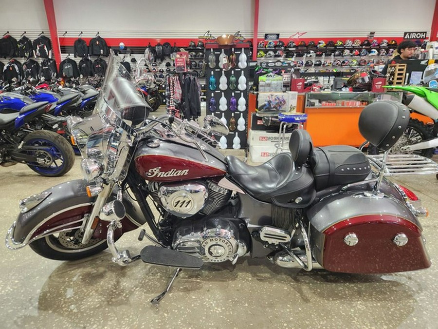 2018 Indian SPRINGFIELD, STL GREY/BURGUNDY MTLIC, 49ST Base