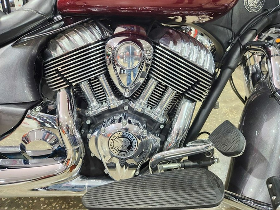 2018 Indian SPRINGFIELD, STL GREY/BURGUNDY MTLIC, 49ST Base