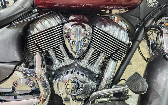 2018 Indian SPRINGFIELD, STL GREY/BURGUNDY MTLIC, 49ST Base