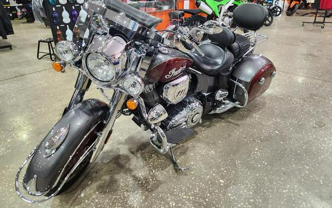2018 Indian Motorcycle® SPRINGFIELD, STL GREY/BURGUNDY MTLIC, 49ST Base