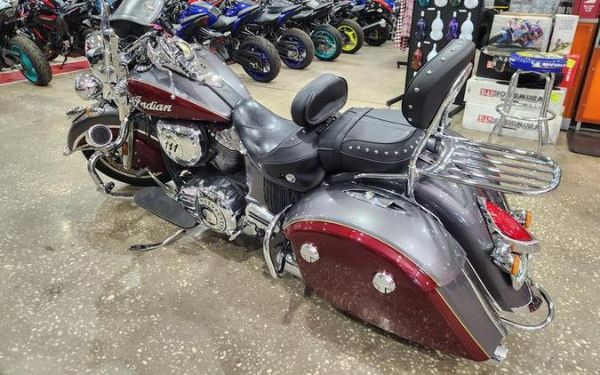 2018 Indian Motorcycle® SPRINGFIELD, STL GREY/BURGUNDY MTLIC, 49ST Base