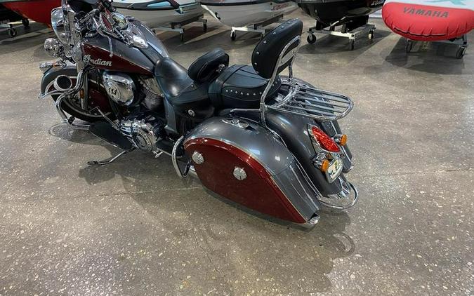 2018 Indian Motorcycle® SPRINGFIELD, STL GREY/BURGUNDY MTLIC, 49ST Base