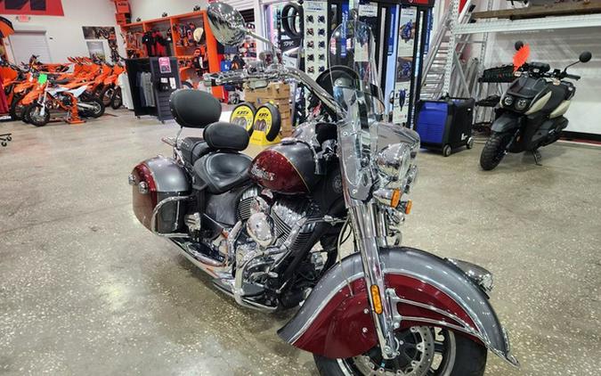 2018 Indian SPRINGFIELD, STL GREY/BURGUNDY MTLIC, 49ST Base