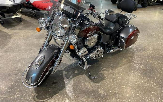 2018 Indian Motorcycle® SPRINGFIELD, STL GREY/BURGUNDY MTLIC, 49ST Base