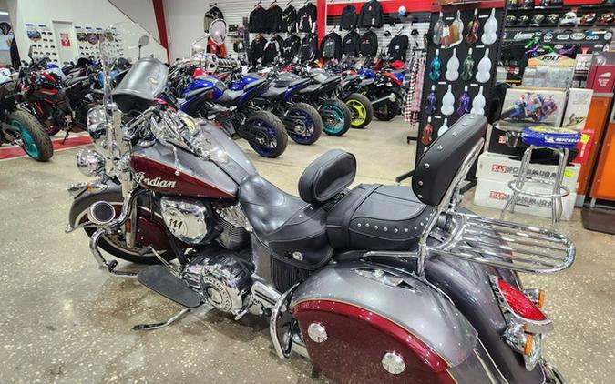 2018 Indian SPRINGFIELD, STL GREY/BURGUNDY MTLIC, 49ST Base