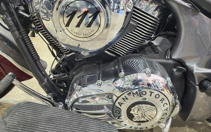 2018 Indian SPRINGFIELD, STL GREY/BURGUNDY MTLIC, 49ST Base