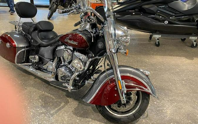 2018 Indian Motorcycle® SPRINGFIELD, STL GREY/BURGUNDY MTLIC, 49ST Base