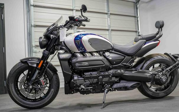 2025 Triumph Rocket 3 GT Evel Knievel Edition Chrome/Pure White