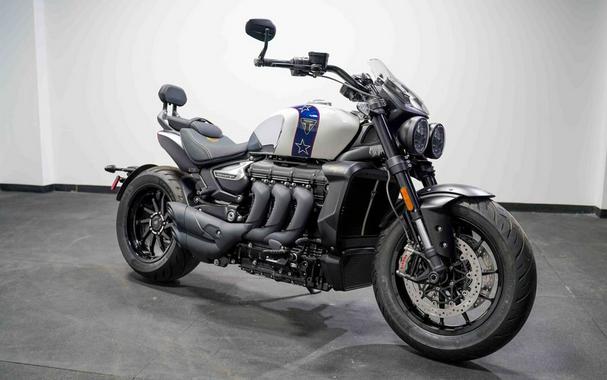 2025 Triumph Rocket 3 GT Evel Knievel Edition Chrome/Pure White