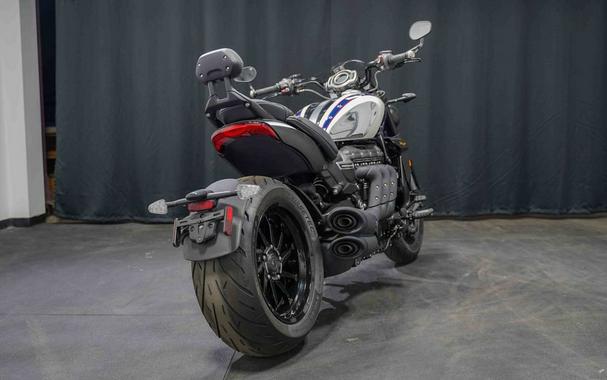 2025 Triumph Rocket 3 GT Evel Knievel Edition Chrome/Pure White