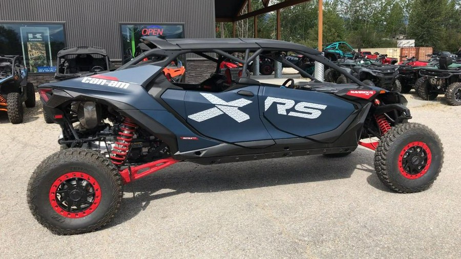 2025 Can-Am® Maverick R Max X RS With Smart-Shox Dusty Navy & Legion Red