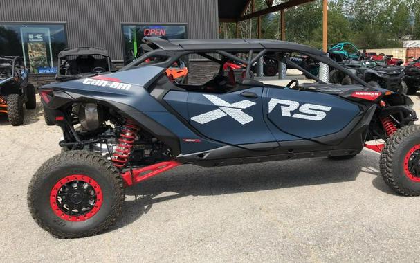 2025 Can-Am® Maverick R Max X RS With Smart-Shox Dusty Navy & Legion Red