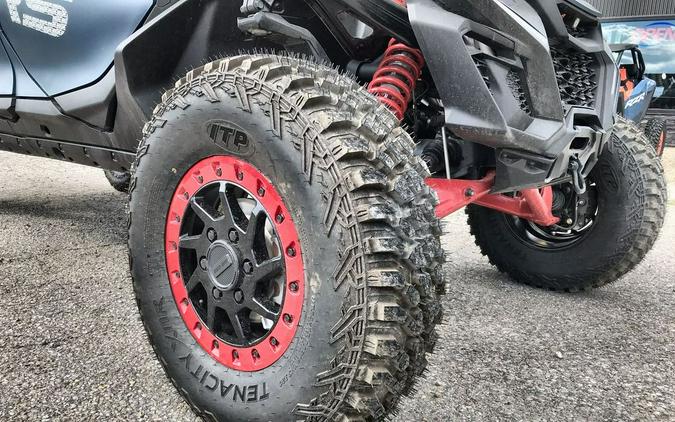 2025 Can-Am® Maverick R Max X RS With Smart-Shox Dusty Navy & Legion Red