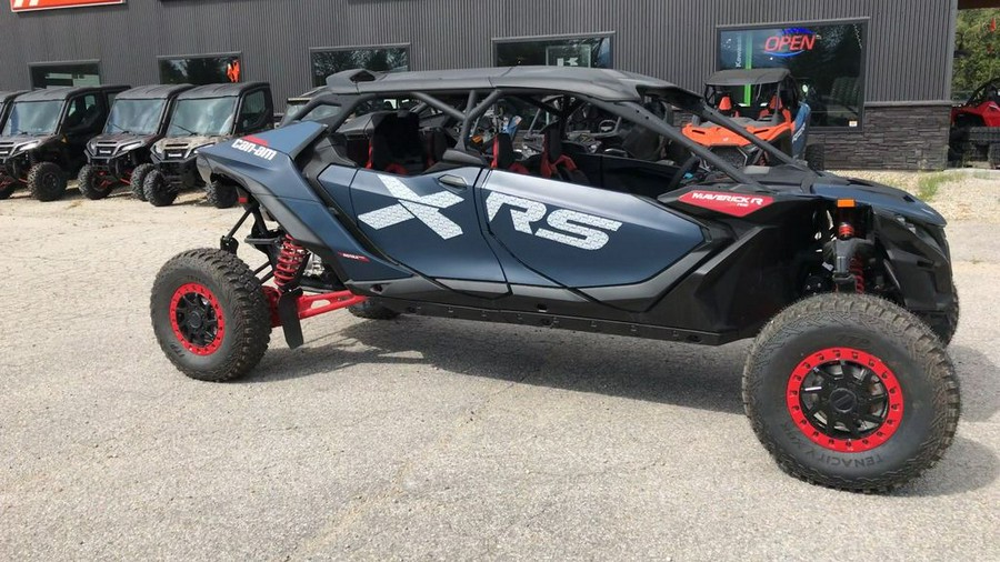 2025 Can-Am® Maverick R Max X RS With Smart-Shox Dusty Navy & Legion Red