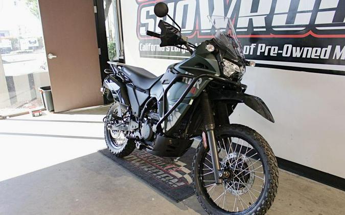 2025 Kawasaki KLR®650 Metallic Matte Old School Green