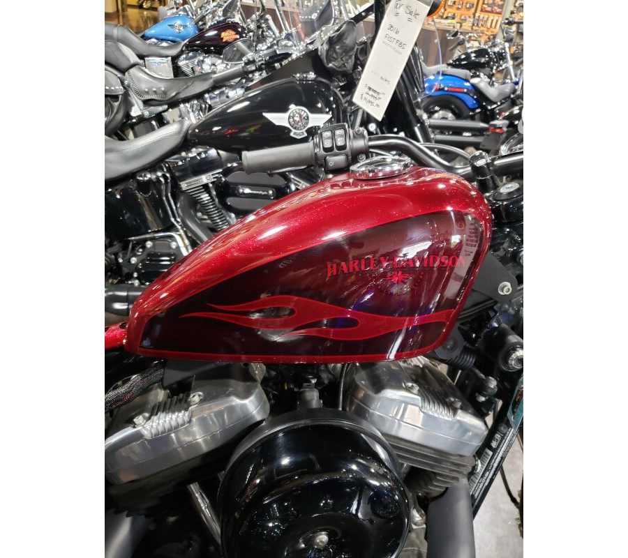 2017 Harley-Davidson Forty-Eight Hard Candy Hot Rod Red Flake