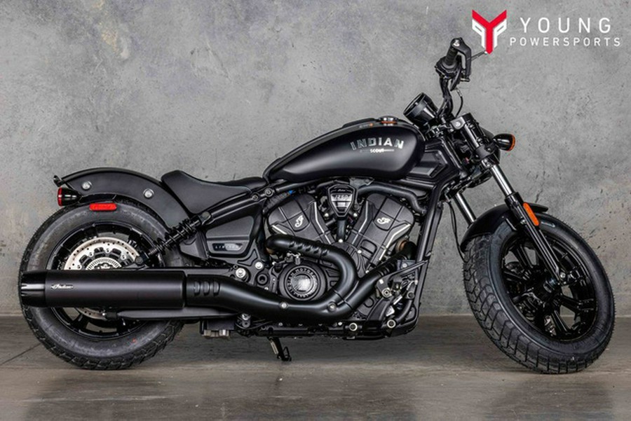 2025 Indian Scout Bobber Limited Black Smoke