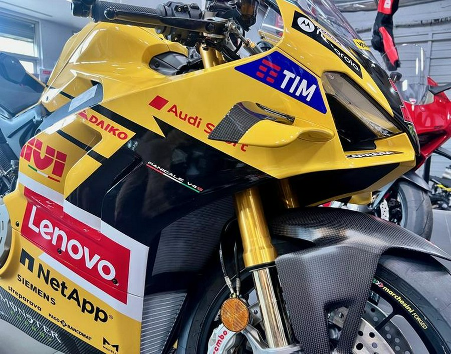 2024 Ducati Panigale V4 S YELLOW CUSTOM REPLICA