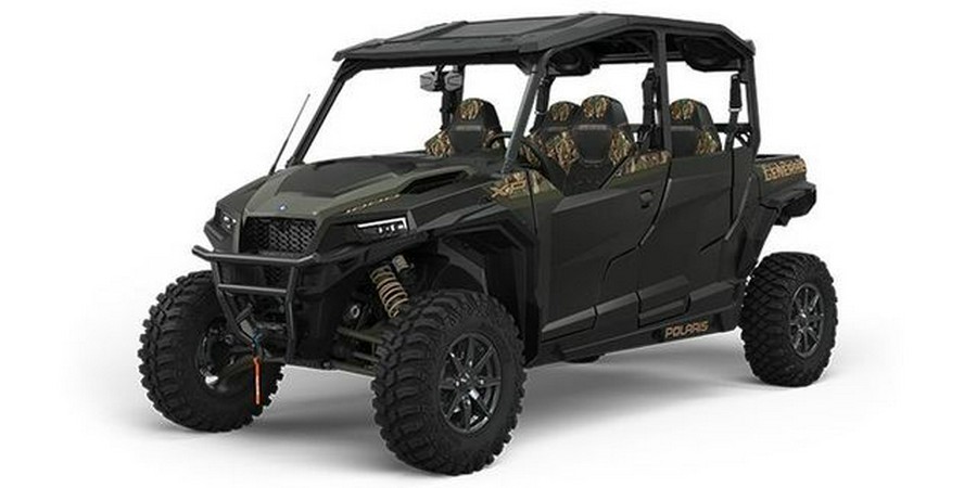 Used 2022 POLARIS GENERAL XP 4 1000 DELUXE RC BLACK CRYSTAL RIDE COMMAND Edition