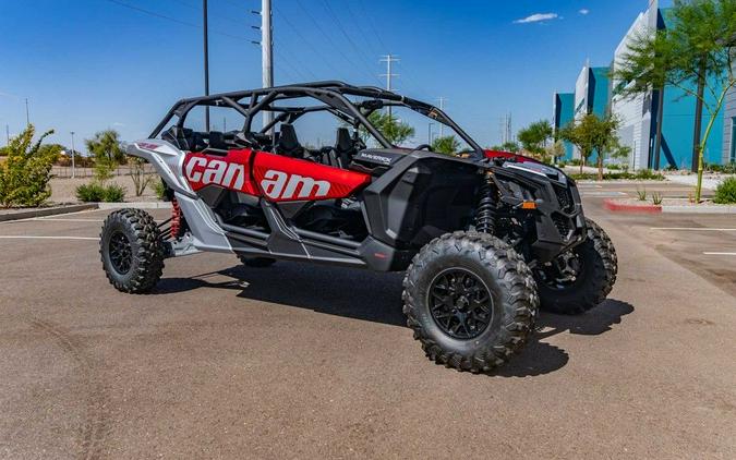 2025 Can-Am® Maverick X3 Max RS Turbo RR Fiery Red & Hyper Silver