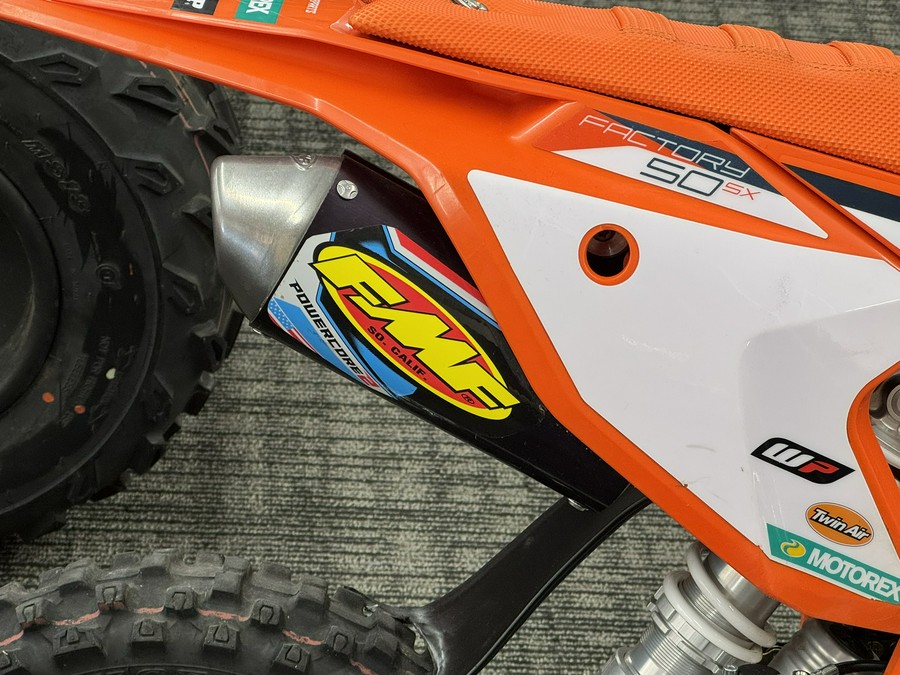 2023 KTM 50 SX Factory Edition