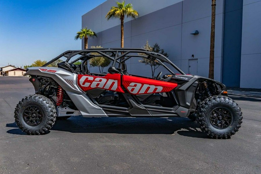 2025 Can-Am® Maverick X3 MAX DS Turbo Fiery Red & Hyper Silver