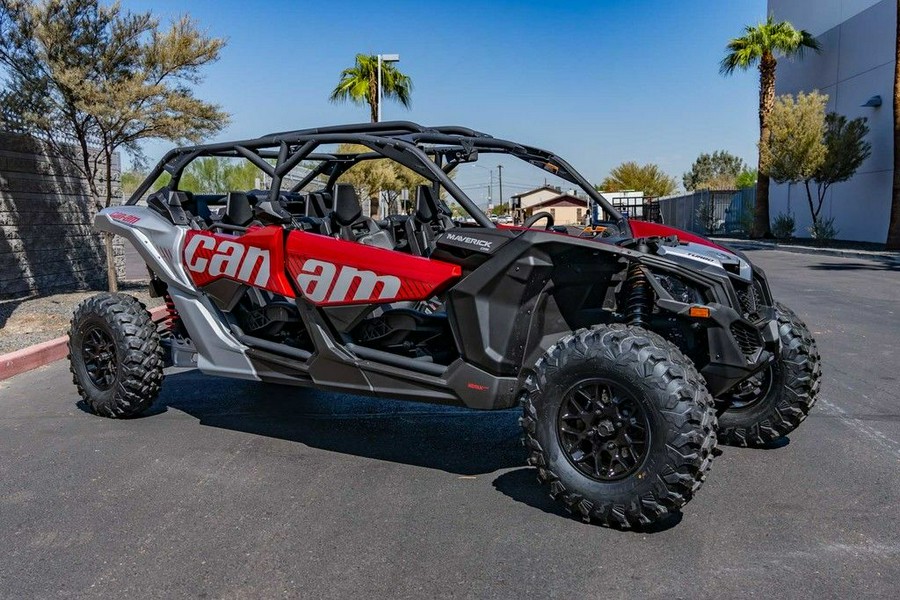 2025 Can-Am® Maverick X3 MAX DS Turbo Fiery Red & Hyper Silver