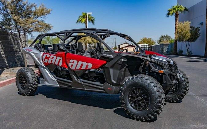 2025 Can-Am® Maverick X3 MAX DS Turbo Fiery Red & Hyper Silver