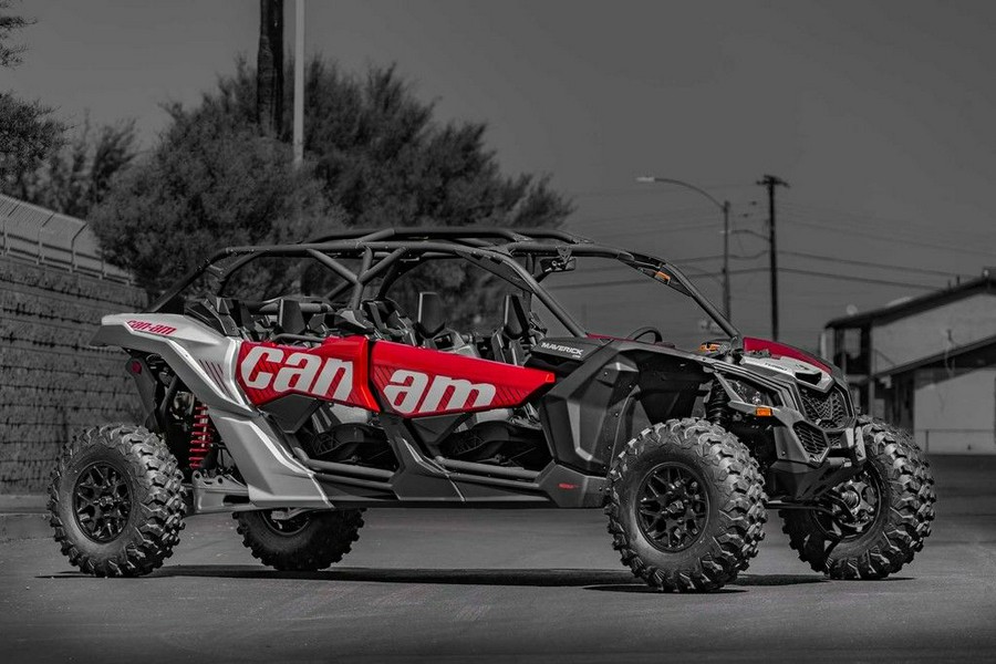 2025 Can-Am® Maverick X3 MAX DS Turbo Fiery Red & Hyper Silver