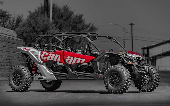 2025 Can-Am® Maverick X3 MAX DS Turbo Fiery Red & Hyper Silver