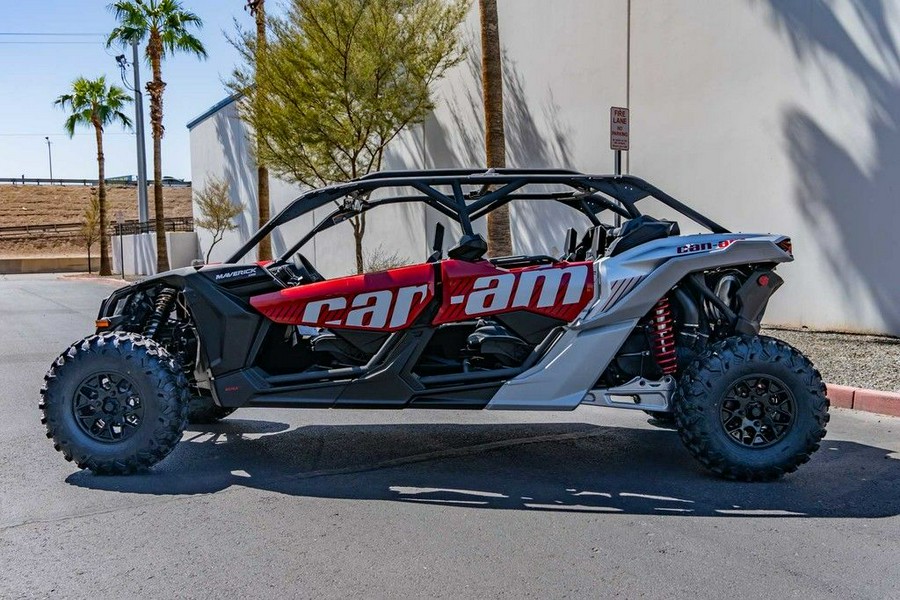 2025 Can-Am® Maverick X3 MAX DS Turbo Fiery Red & Hyper Silver