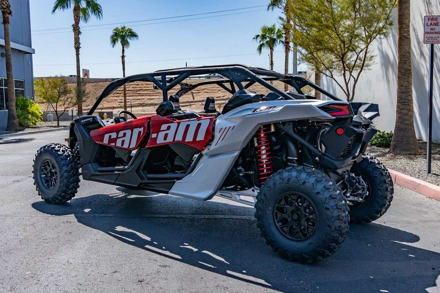 2025 Can-Am® Maverick X3 MAX DS Turbo Fiery Red & Hyper Silver