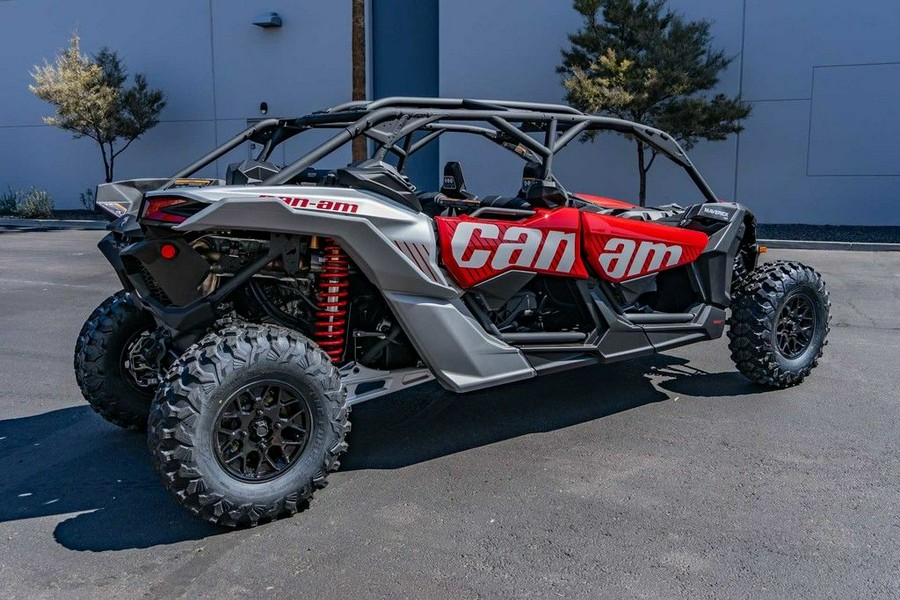 2025 Can-Am® Maverick X3 MAX DS Turbo Fiery Red & Hyper Silver