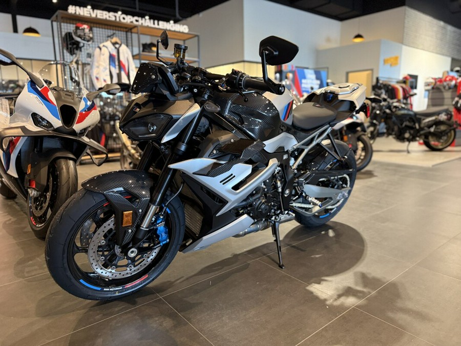 2026 BMW Motorrad M 1000 R White Aluminum Matte Metallic