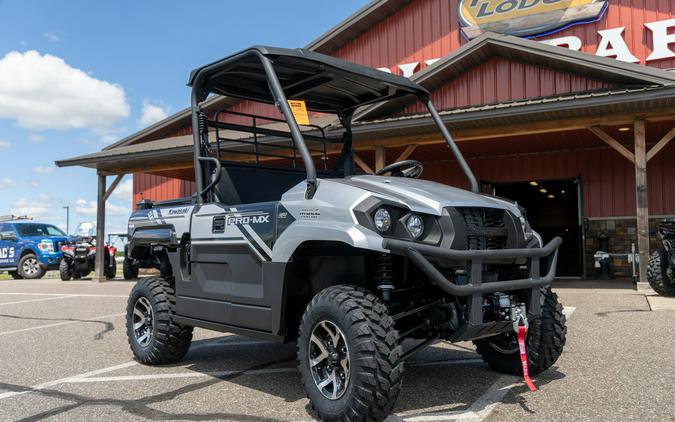 2024 Kawasaki Mule™ PRO-MX™ SE - GALAXY SILVER