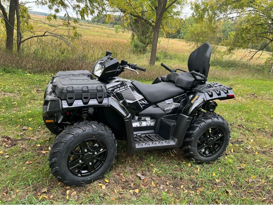 2024 Polaris Industries SPORTSMAN TOURING 850 - ONYX BLACK Base