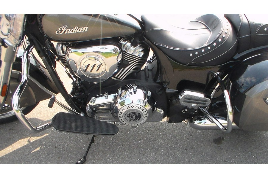 2025 Indian Motorcycle SPRINGFIELD, HEAVY METAL/BLACK METALLC, 49S Base