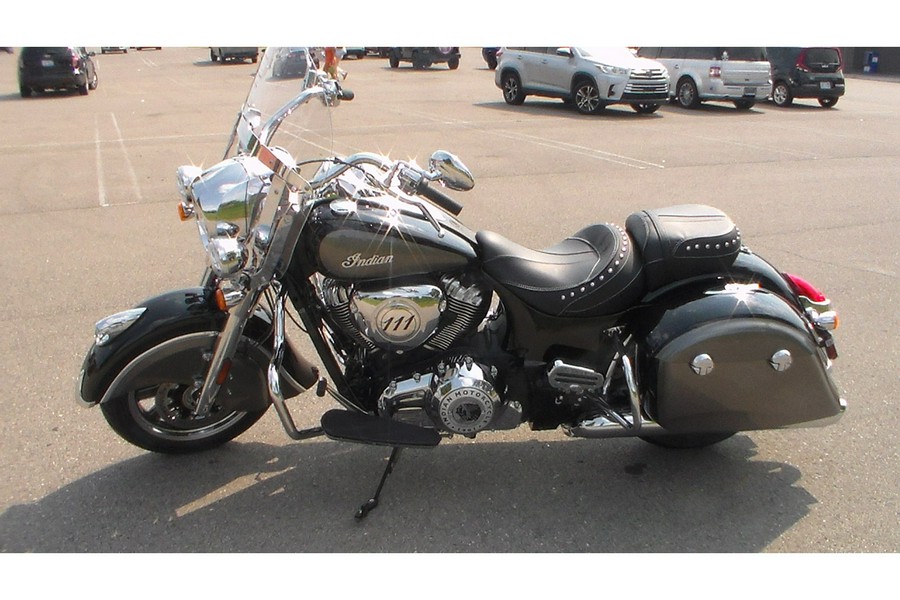 2025 Indian Motorcycle SPRINGFIELD, HEAVY METAL/BLACK METALLC, 49S Base