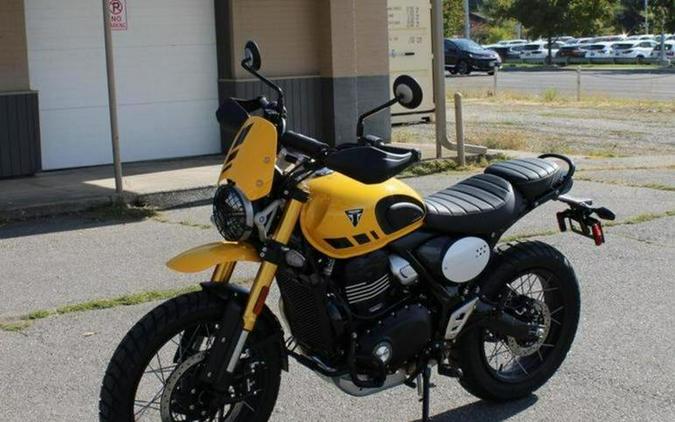 2026 Triumph Scrambler 400 XC Racing Yellow