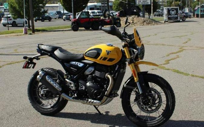 2026 Triumph Scrambler 400 XC Racing Yellow