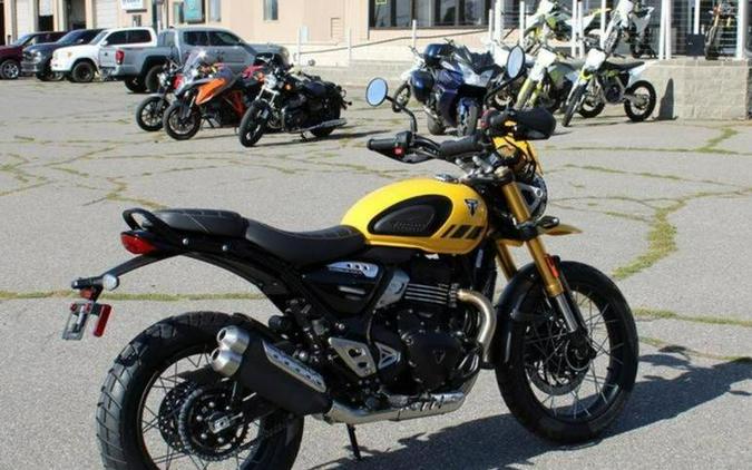 2026 Triumph Scrambler 400 XC Racing Yellow