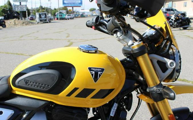 2026 Triumph Scrambler 400 XC Racing Yellow