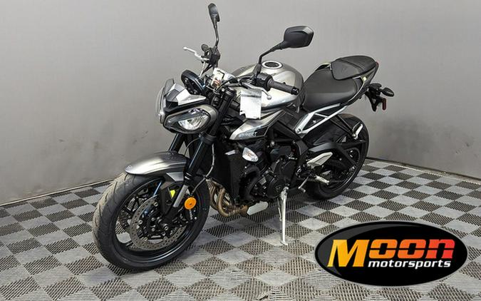 2024 Triumph STREET TRIPLE R SILVER ICE