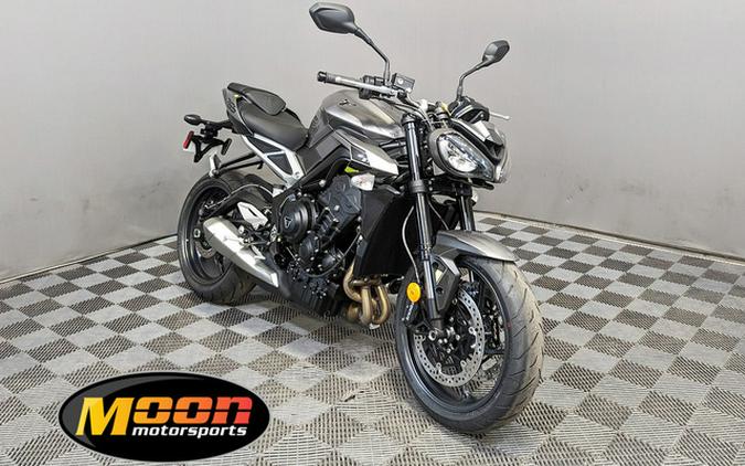 2024 Triumph STREET TRIPLE R SILVER ICE